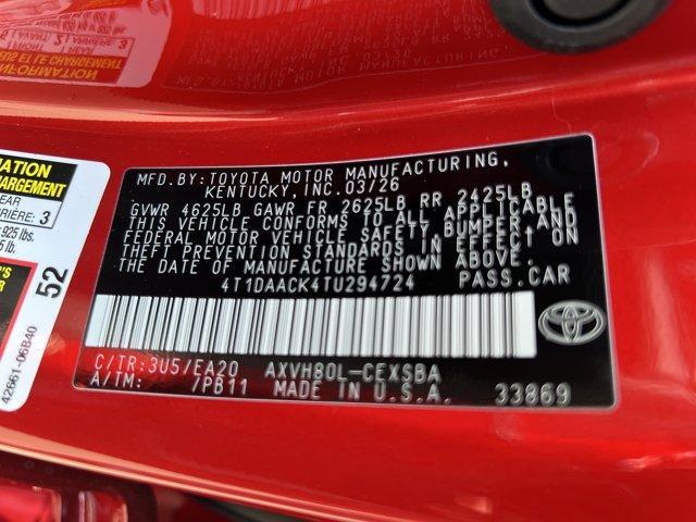 new 2026 Toyota Camry car, priced at $31,465