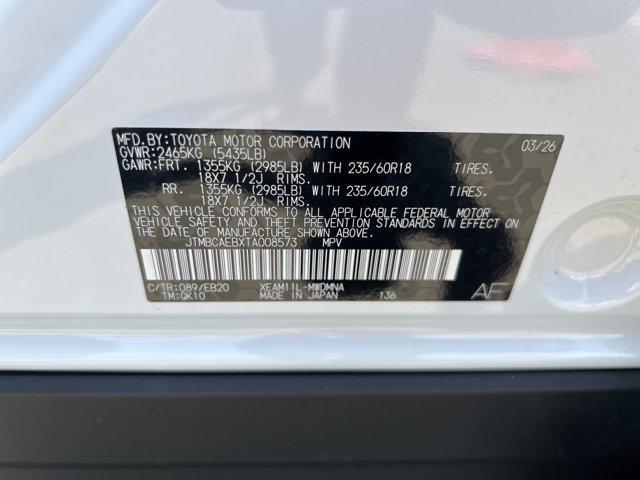 new 2026 Toyota bZ car, priced at $39,923