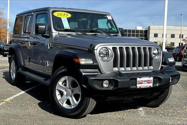 used 2019 Jeep Wrangler Unlimited car, priced at $21,695