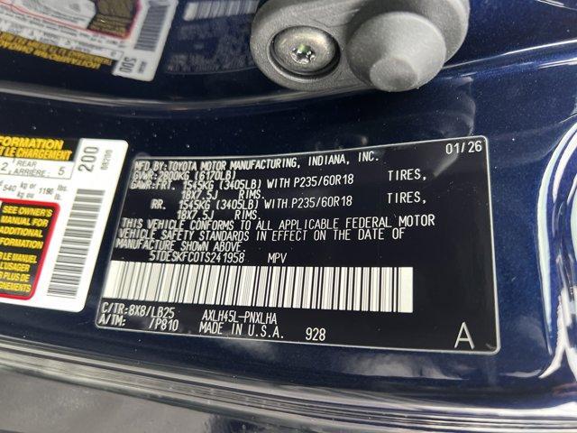 new 2026 Toyota Sienna car, priced at $61,275