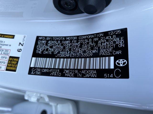 new 2026 Toyota Corolla Hybrid car, priced at $29,959