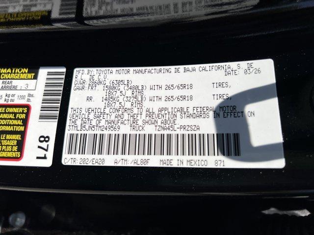 new 2026 Toyota Tacoma car, priced at $56,388
