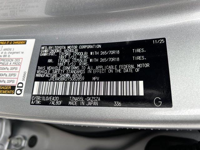 new 2026 Toyota 4Runner car, priced at $62,988