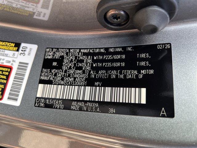 new 2026 Toyota Sienna car, priced at $47,940