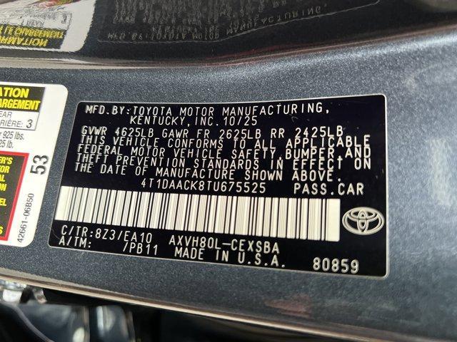 new 2026 Toyota Camry car, priced at $35,058