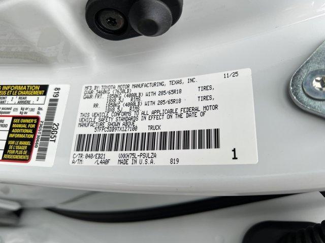 new 2026 Toyota Tundra Hybrid car, priced at $77,668