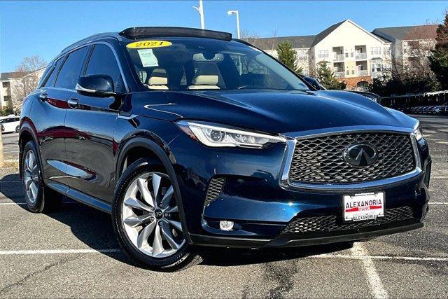 used 2021 INFINITI QX50 car, priced at $21,995