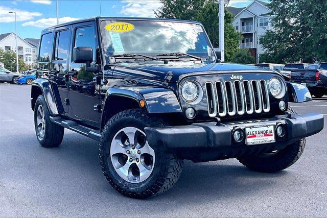 used 2017 Jeep Wrangler Unlimited car, priced at $16,427