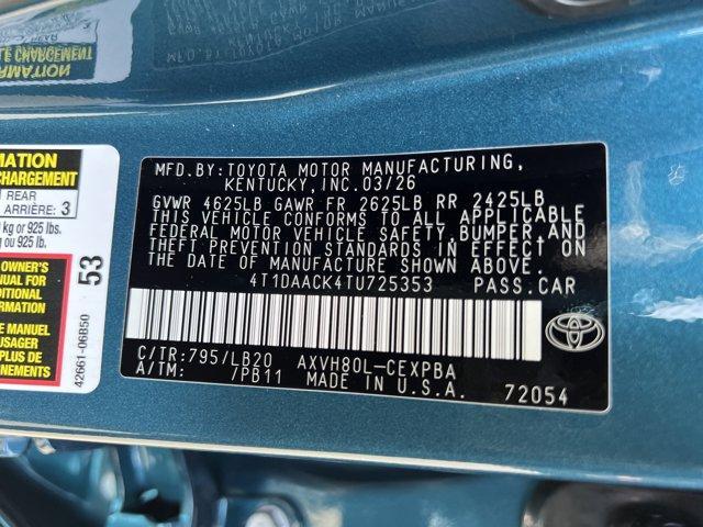 new 2026 Toyota Camry car