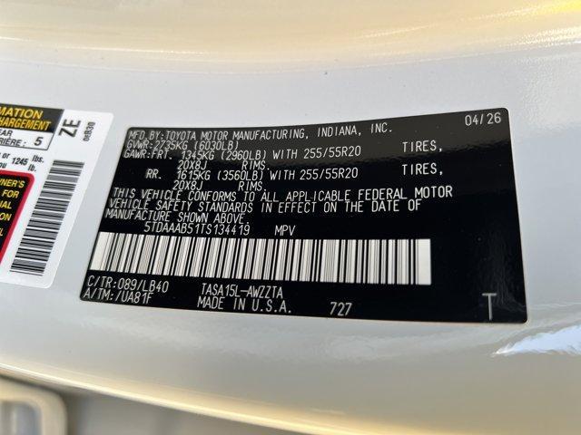 new 2026 Toyota Grand Highlander car