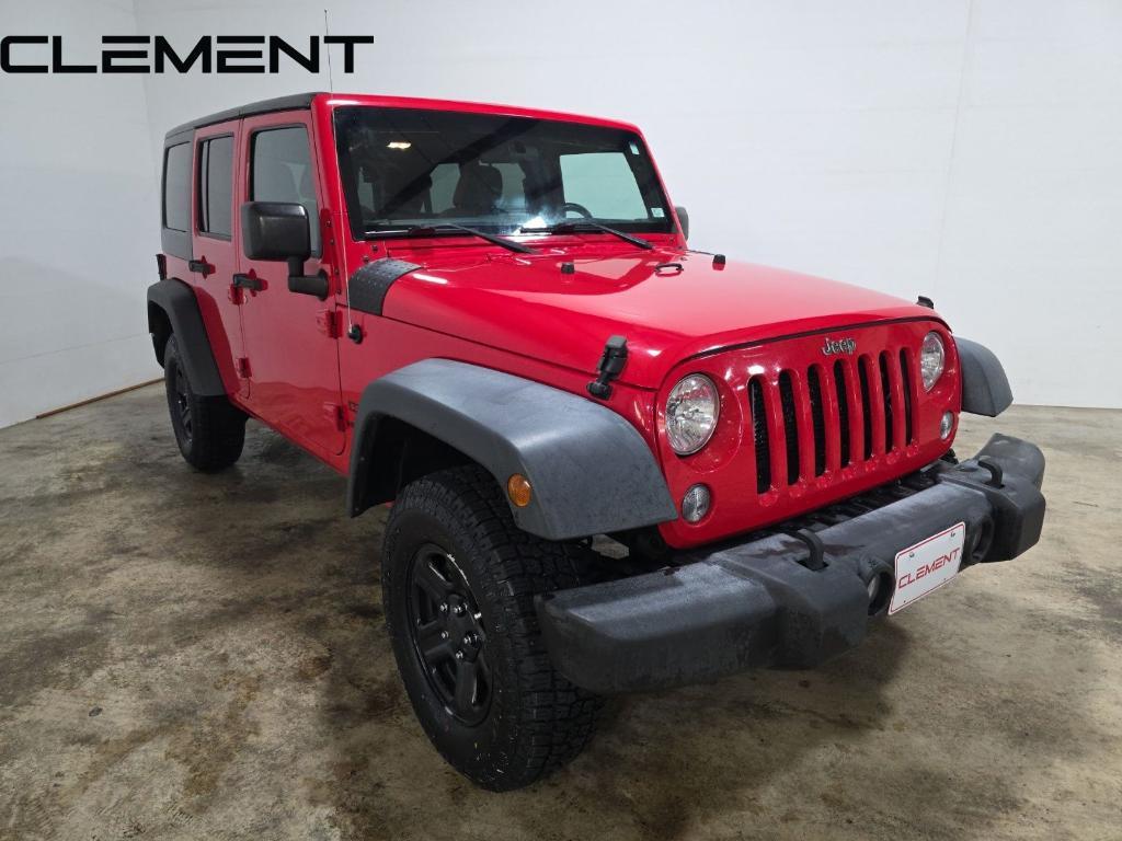 used 2017 Jeep Wrangler Unlimited car, priced at $18,242