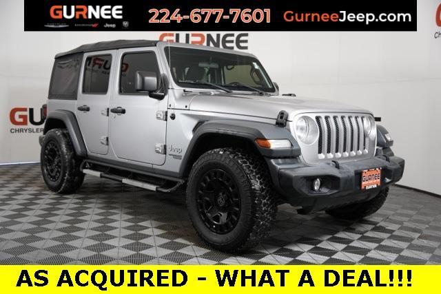 used 2018 Jeep Wrangler Unlimited car, priced at $16,997