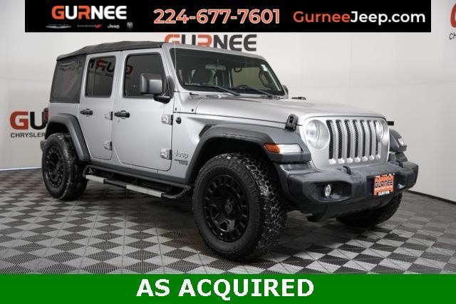 used 2018 Jeep Wrangler Unlimited car, priced at $15,999