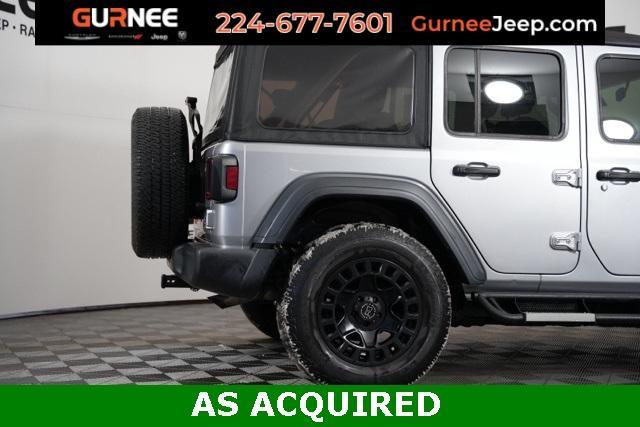 used 2018 Jeep Wrangler Unlimited car, priced at $14,758