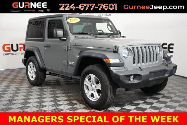 used 2020 Jeep Wrangler car, priced at $21,397