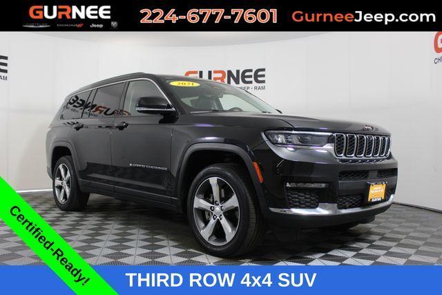 used 2021 Jeep Grand Cherokee L car, priced at $28,989