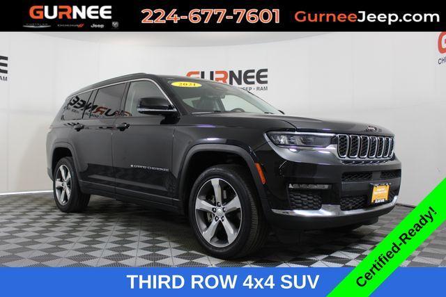 used 2021 Jeep Grand Cherokee L car, priced at $29,195