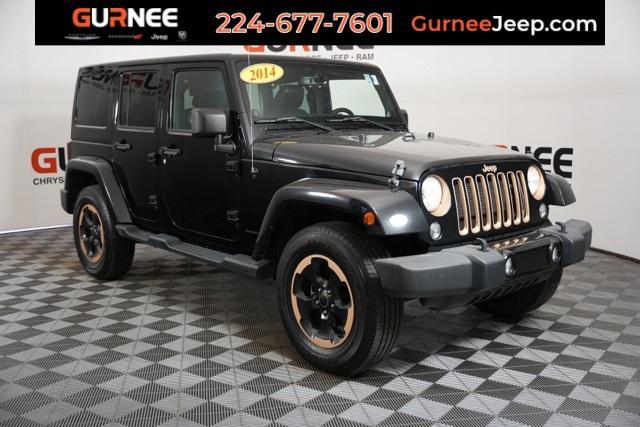 used 2014 Jeep Wrangler Unlimited car, priced at $16,777
