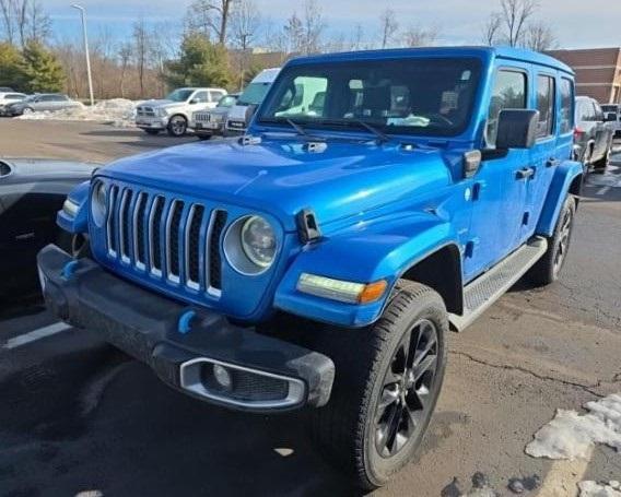 used 2023 Jeep Wrangler 4xe car, priced at $29,300