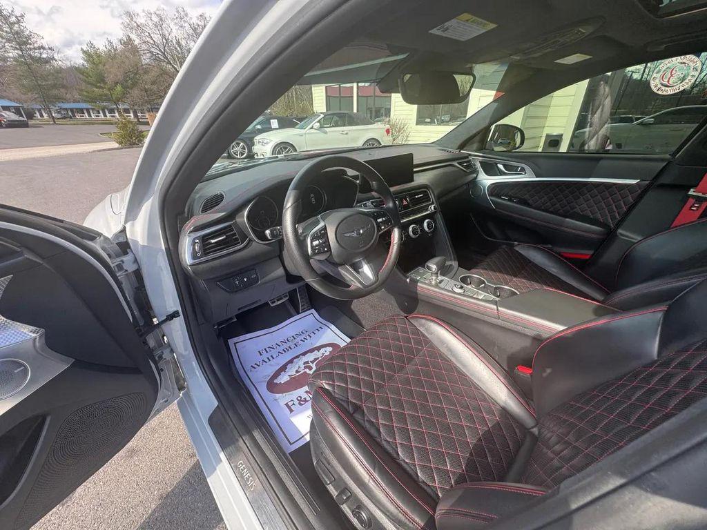 used 2022 Genesis G70 car, priced at $31,950