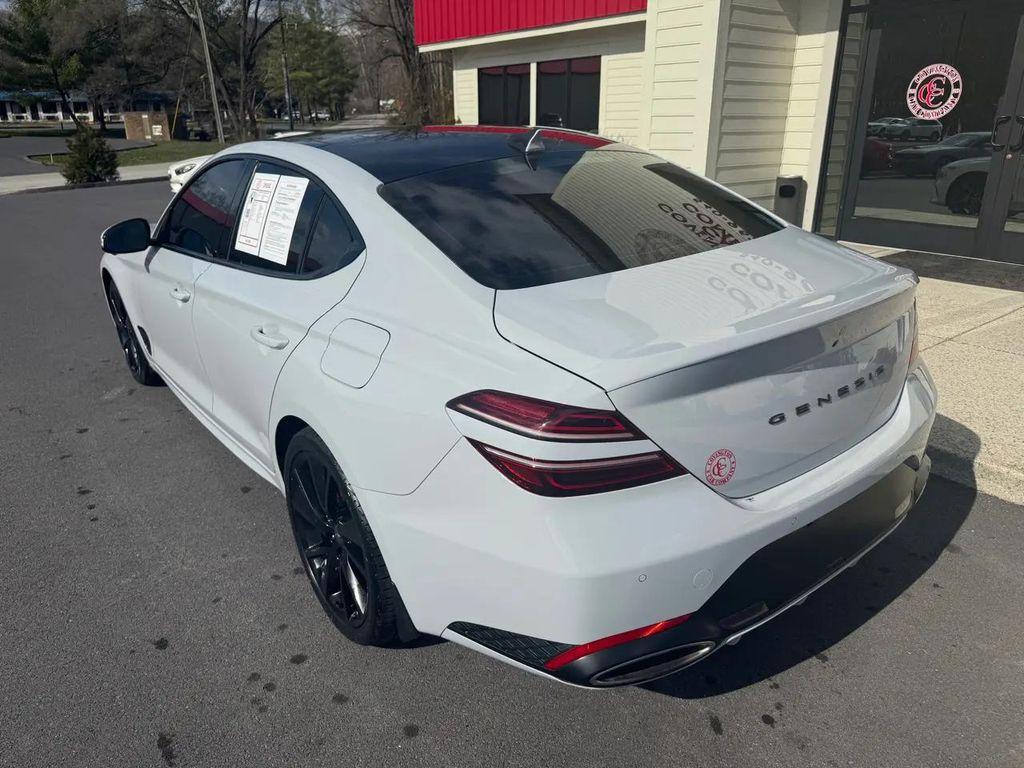 used 2022 Genesis G70 car, priced at $31,950