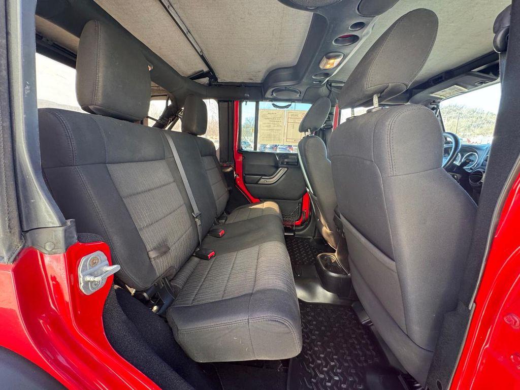 used 2012 Jeep Wrangler Unlimited car, priced at $13,950