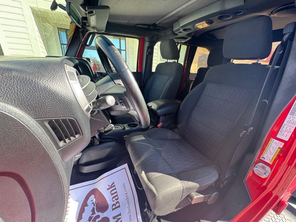 used 2012 Jeep Wrangler Unlimited car, priced at $13,950