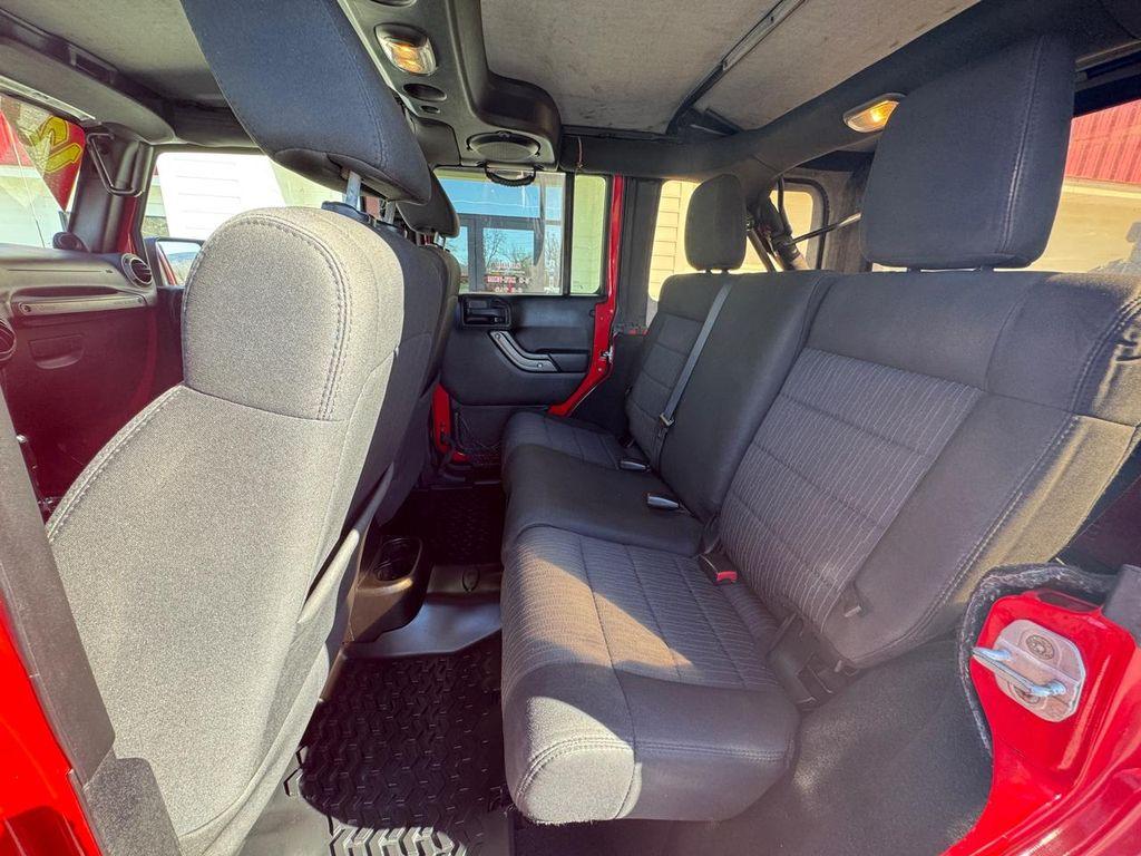 used 2012 Jeep Wrangler Unlimited car, priced at $13,950