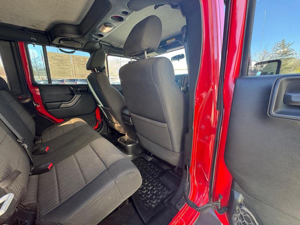 used 2012 Jeep Wrangler Unlimited car, priced at $13,950