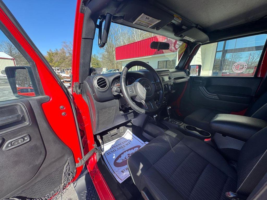 used 2012 Jeep Wrangler Unlimited car, priced at $13,950