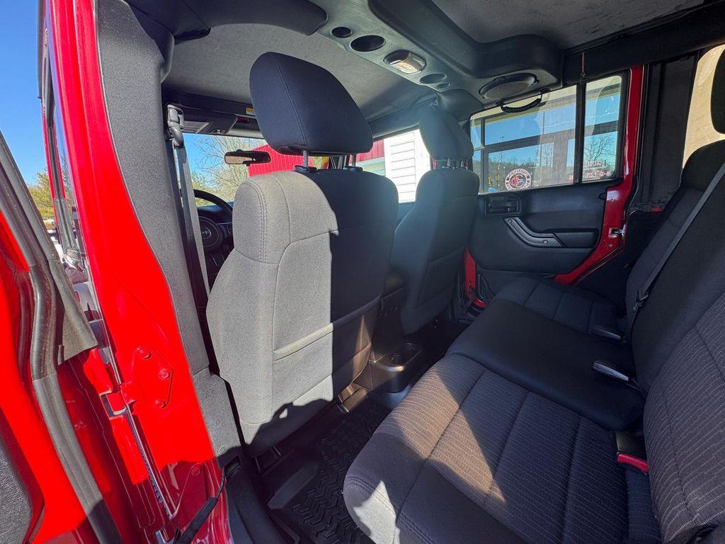 used 2012 Jeep Wrangler Unlimited car, priced at $13,950