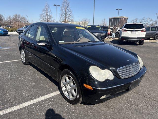 used 2002 Mercedes-Benz C-Class car, priced at $3,700