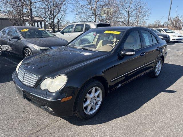 used 2002 Mercedes-Benz C-Class car, priced at $3,700