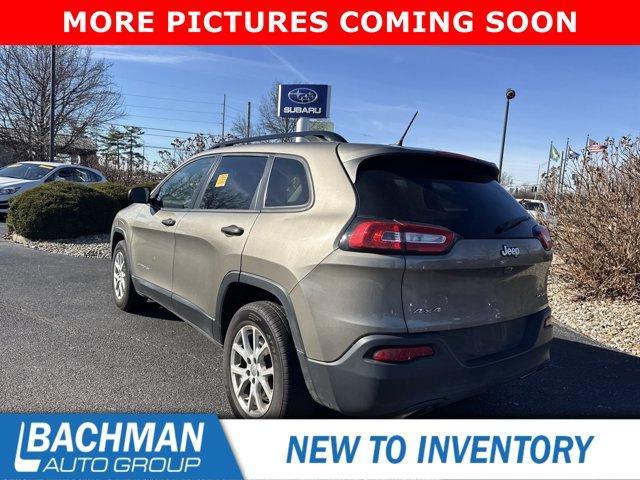used 2016 Jeep Cherokee car, priced at $8,000