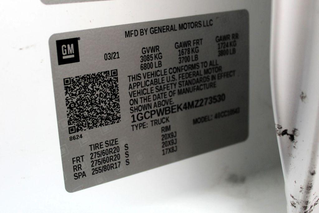 used 2021 Chevrolet Silverado 1500 car, priced at $23,900