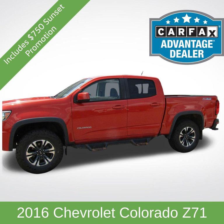 used 2016 Chevrolet Colorado car, priced at $16,598