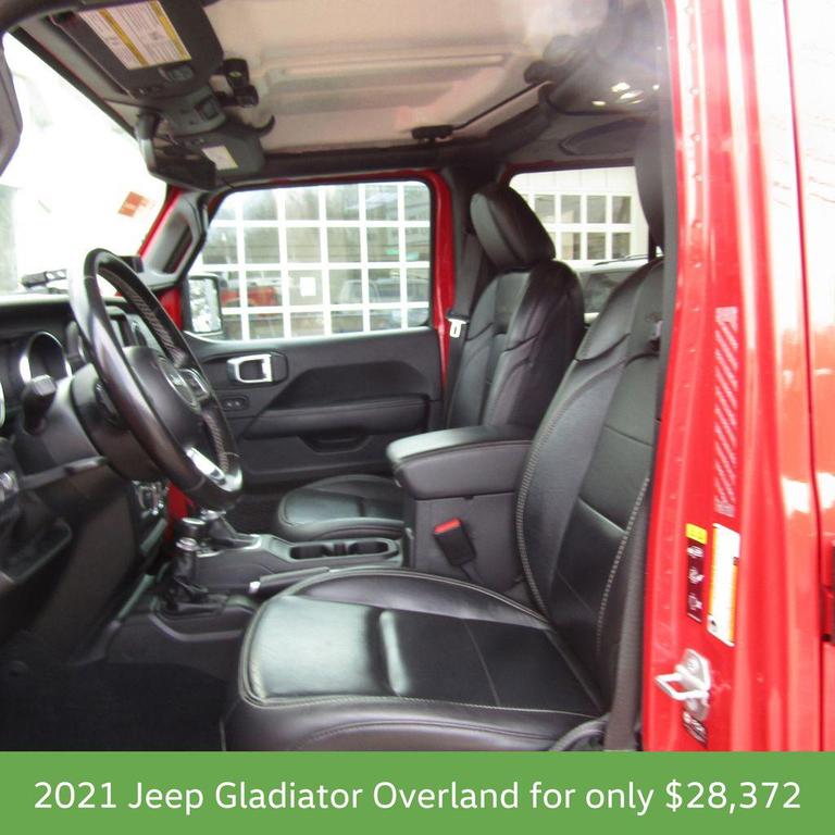 used 2021 Jeep Gladiator car, priced at $28,372