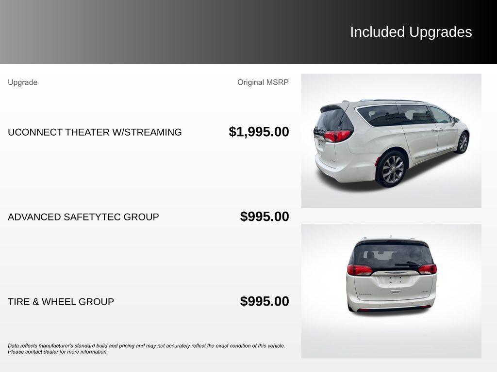 used 2019 Chrysler Pacifica car, priced at $24,998