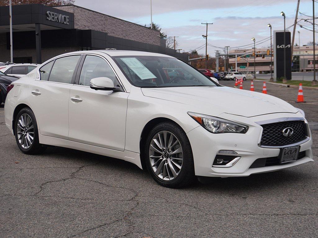 used 2022 INFINITI Q50 car, priced at $24,795