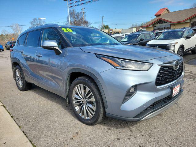 used 2020 Toyota Highlander car, priced at $26,893