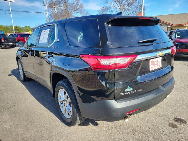 used 2021 Chevrolet Traverse car, priced at $18,993