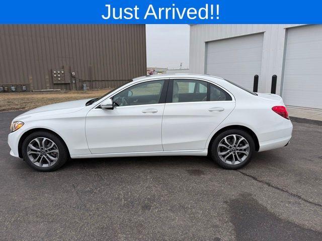used 2018 Mercedes-Benz C-Class car, priced at $21,051