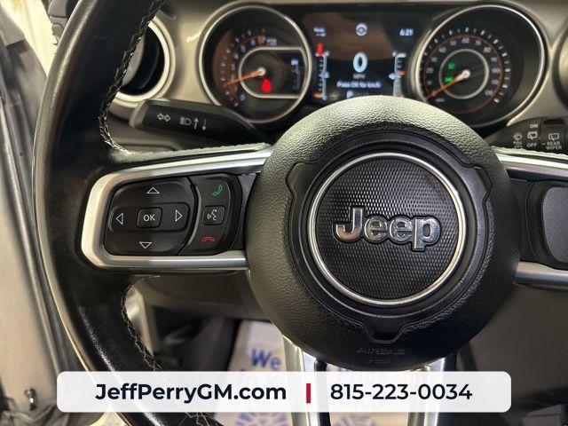 used 2021 Jeep Wrangler Unlimited car, priced at $21,842