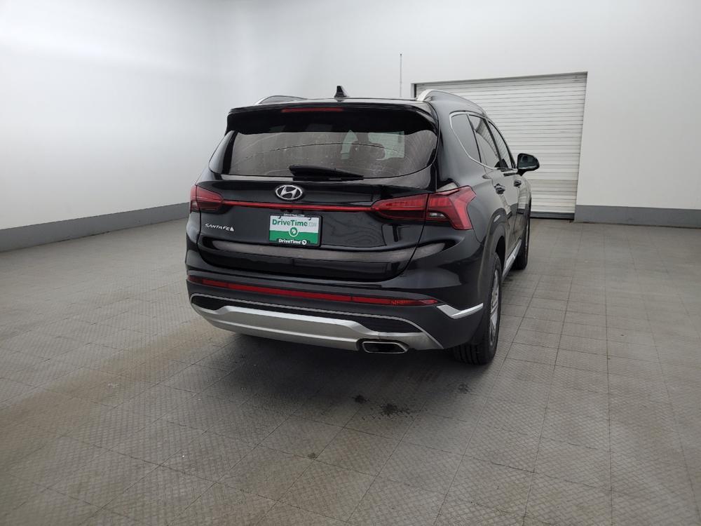 used 2021 Hyundai Santa Fe car, priced at $19,495