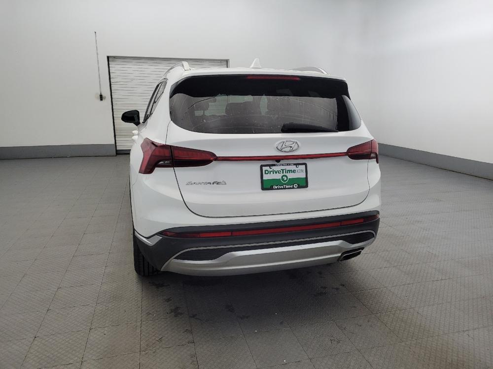 used 2021 Hyundai Santa Fe car, priced at $19,095