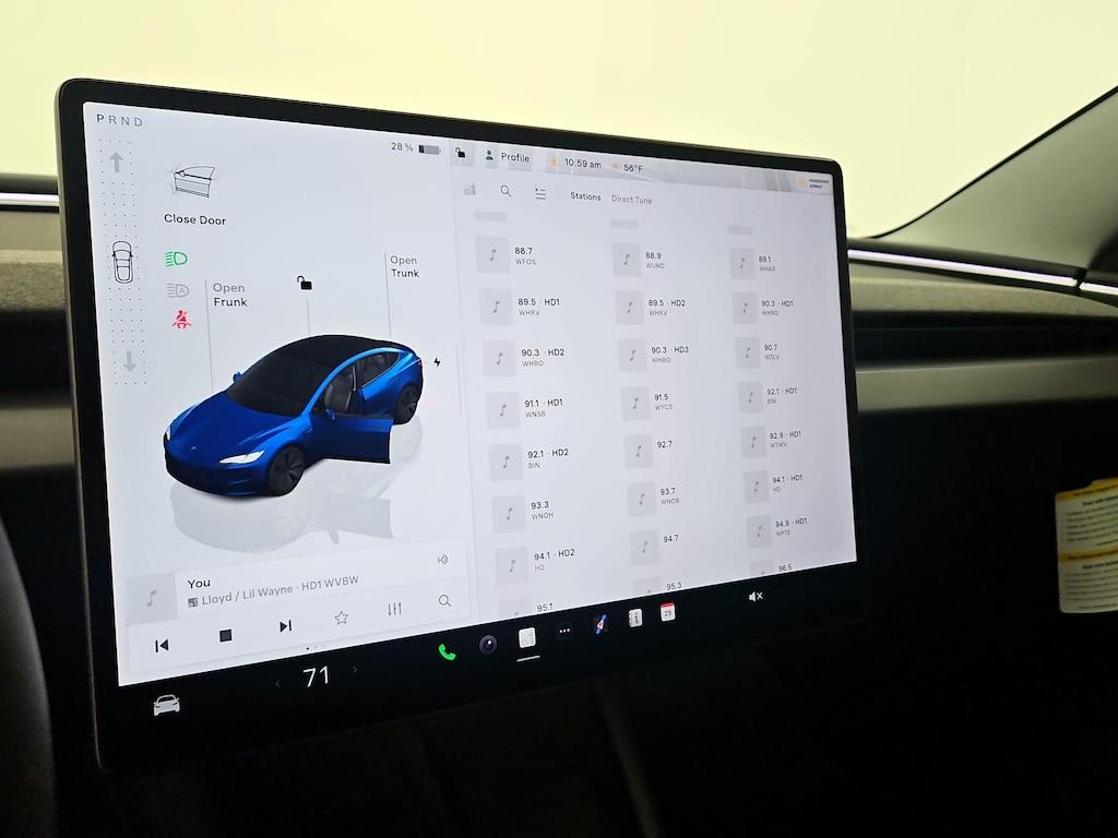 used 2025 Tesla Model 3 car, priced at $38,998