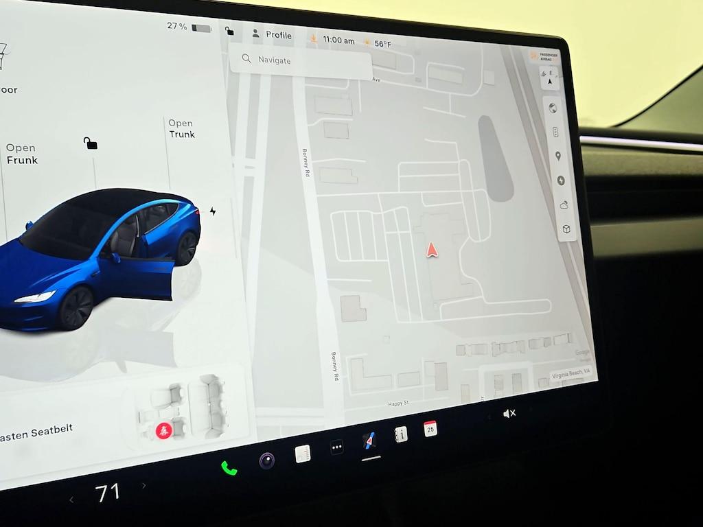 used 2025 Tesla Model 3 car, priced at $38,998