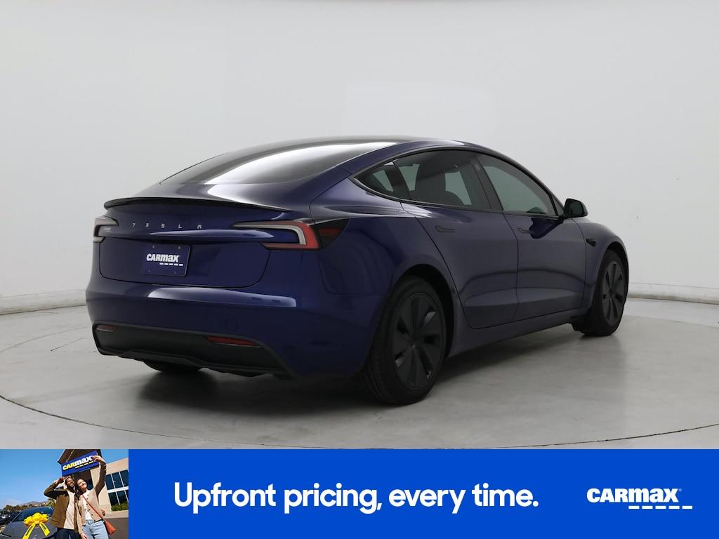 used 2025 Tesla Model 3 car, priced at $38,998