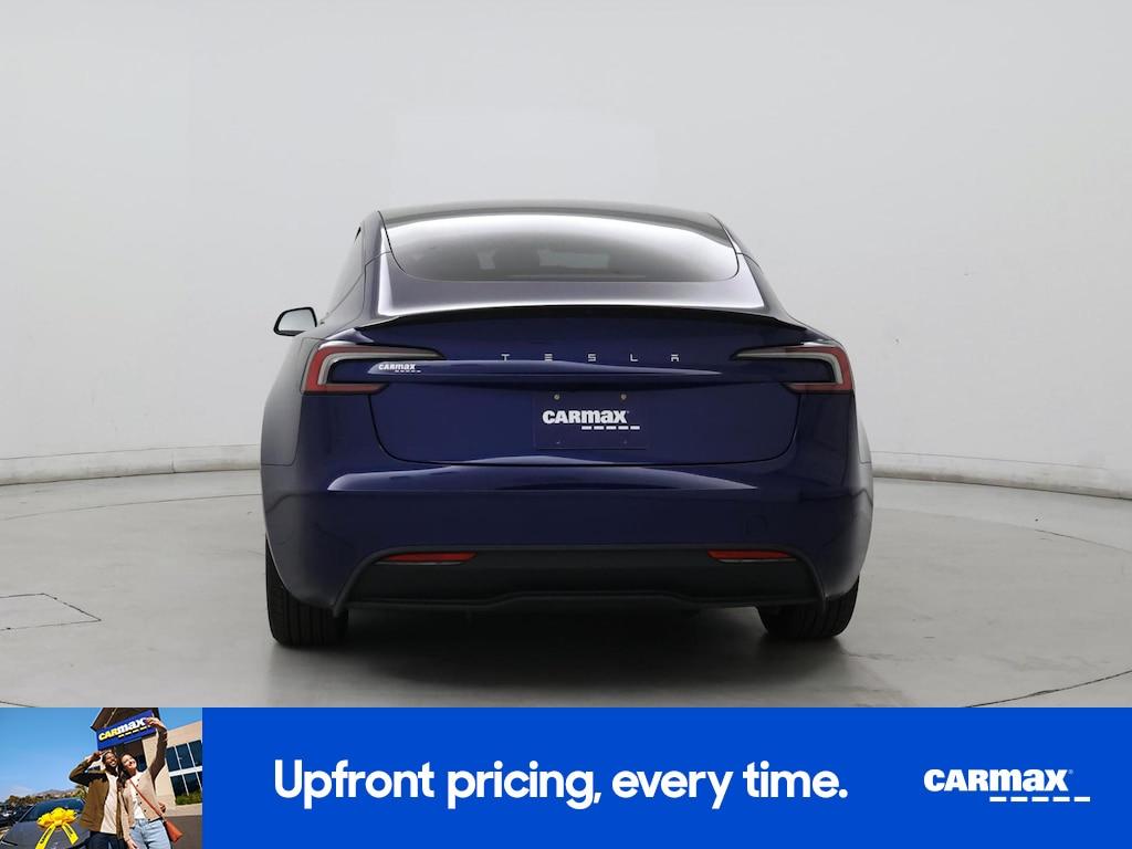 used 2025 Tesla Model 3 car, priced at $38,998