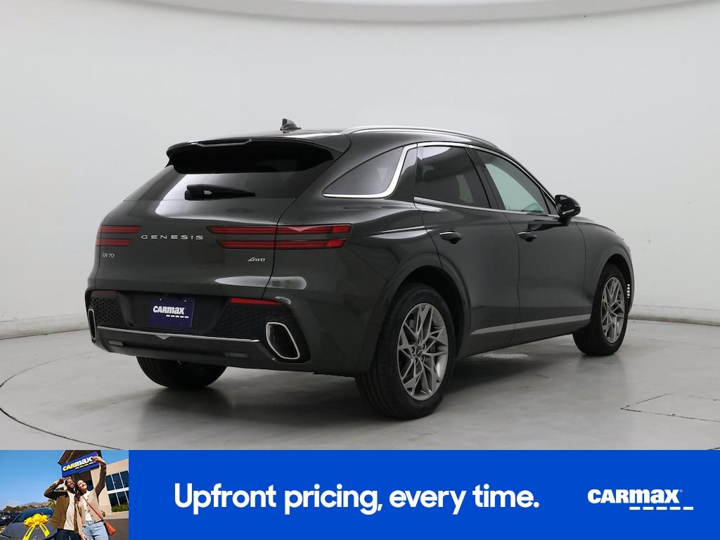 used 2025 Genesis GV70 car, priced at $39,998